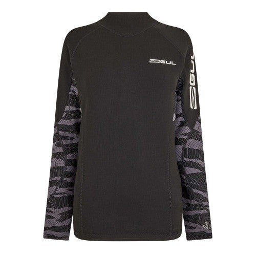 Front - Gul Mens Thermal Rash Guard
