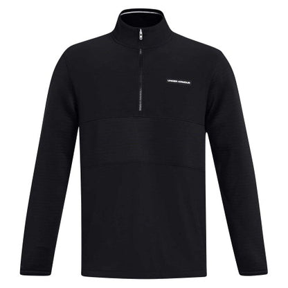 Front - Under Armour Mens Daytona Zip Neck Sweatshirt