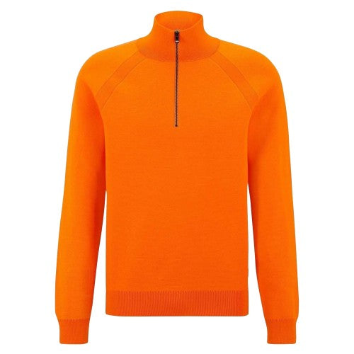 Front - Boss Unisex Adult Fine Knit Regular Sweater Top