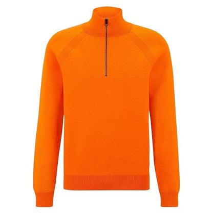 Front - Boss Unisex Adult Fine Knit Regular Sweater Top