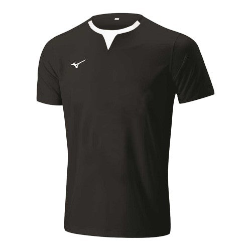 Front - Mizuno Mens Authentic Logo Training Rugby Shirt