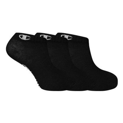 Front - Champion Childrens/Kids Ankle Socks (Pack of 3)