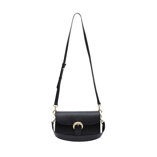 Front - Biba Sienna Embossed Leather Crossbody Bag
