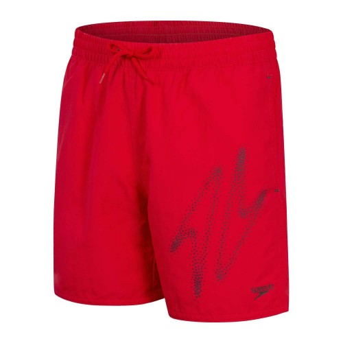 Front - Speedo Boys Hype Boom Swim Shorts