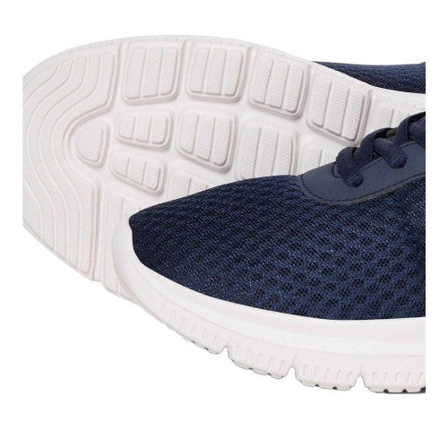 White - Back - Jack And Jones Mens Mesh Lace Up Trainers