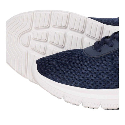 White - Back - Jack And Jones Mens Mesh Lace Up Trainers