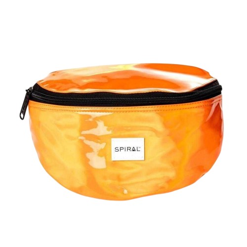 Front - Spiral Marble Effect Waist Bag
