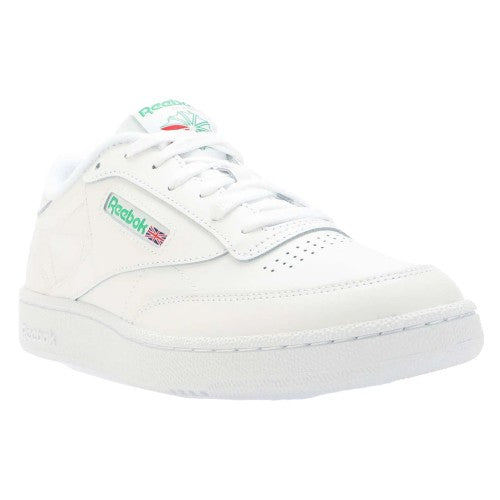 Front - Reebok Unisex Adult Classics Club C 85 Leather Trainers