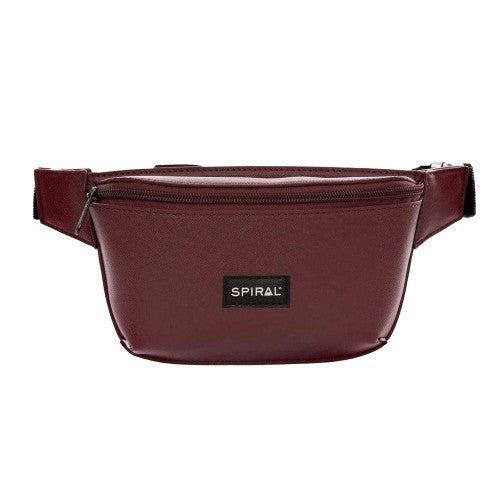 Front - Spiral Chelsea Crescent Shaped Waist Bag