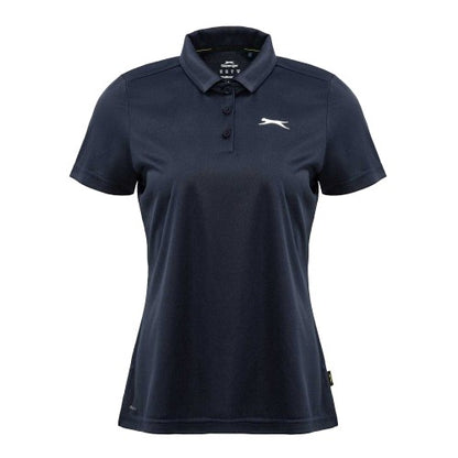 Front - Slazenger Womens/Ladies Plain Polo Shirt