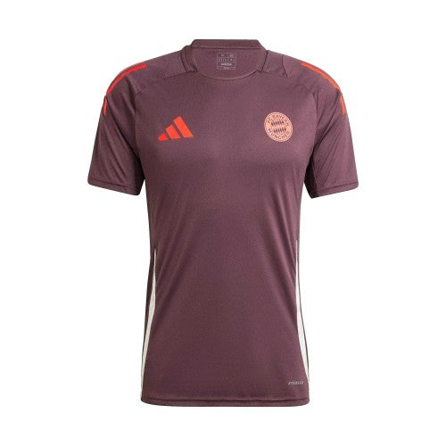 Front - Adidas Mens Tiro 24 FC Bayern Munich Slim Training Jersey