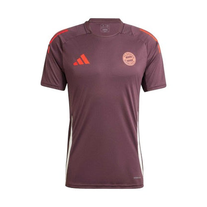 Front - Adidas Mens Tiro 24 FC Bayern Munich Slim Training Jersey