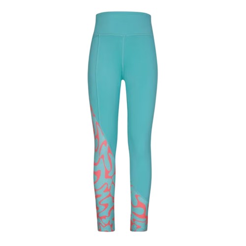 Front - Reebok Womens/Ladies Abstract Skinny Running Leggings