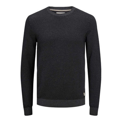 Front - Jack And Jones Mens Knitted Regular Jumper