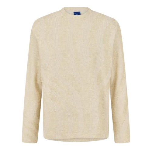 Front - Jack And Jones Mens Ribbed Regular Jumper