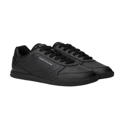 Front - Tommy Hilfiger Mens Lopro Leather Trainers