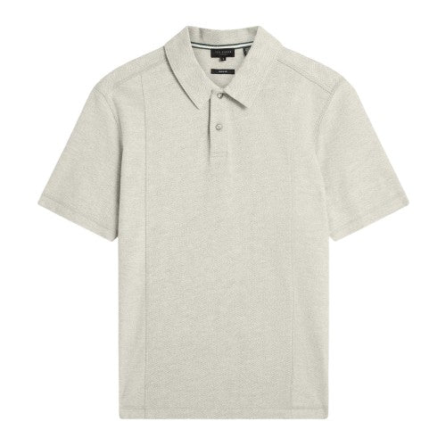 Front - Ted Baker Mens Panpolo Bone Polo Shirt