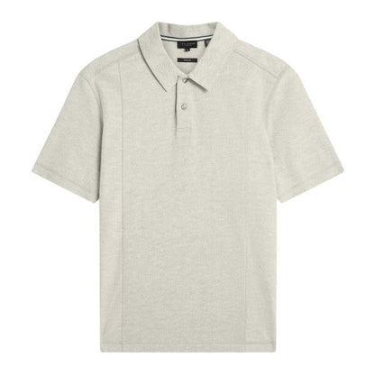 Front - Ted Baker Mens Panpolo Bone Polo Shirt