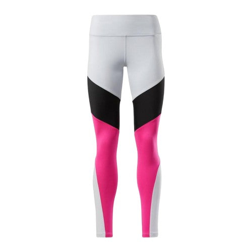 Front - Reebok Womens/Ladies Lux Fitted Leggings