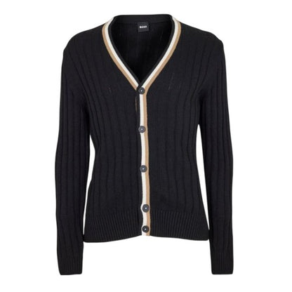 Front - Boss Mens Losilvio Cardigan