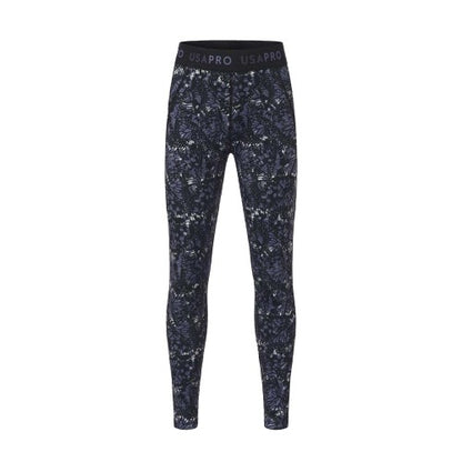 Front - USA Pro Girls Butterfly Leggings