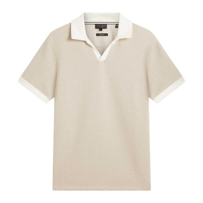 Front - Ted Baker Mens Waffle Short-Sleeved Polo Shirt