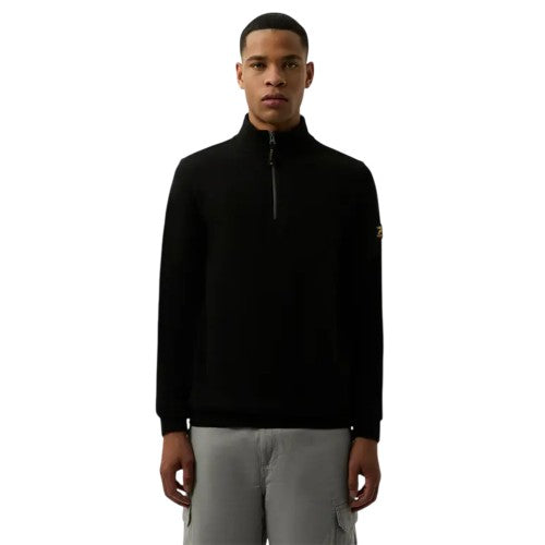 Front - Patrick Mens Quarter Zip Regular Long-Sleeved Sweatshirt
