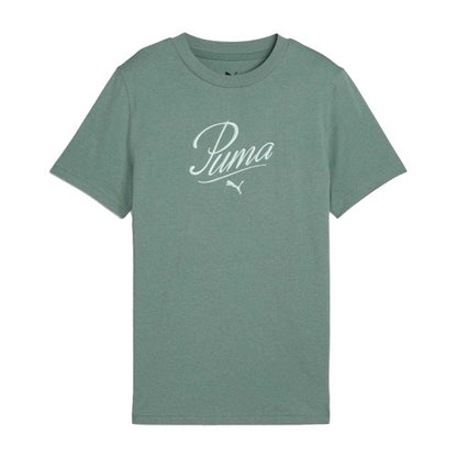 Front - Puma Childrens/Kids Script T-Shirt