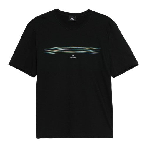 Front - Paul Smith Mens Pinstripe T-Shirt