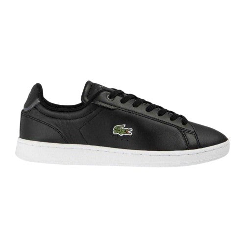 Front - Lacoste Mens Carnaby Pro 123 Nappa Leather Flat Trainers