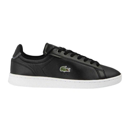 Front - Lacoste Mens Carnaby Pro 123 Nappa Leather Flat Trainers