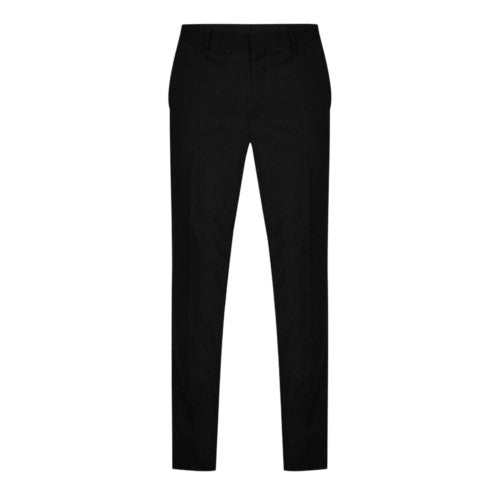 Front - Hugo Mens Getlin Flex Pleated Slim Formal Trousers