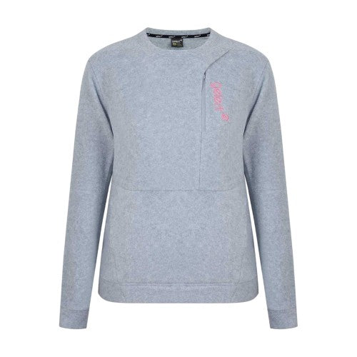 Front - Gelert Womens/Ladies Embroidered Fleece Sweatshirt