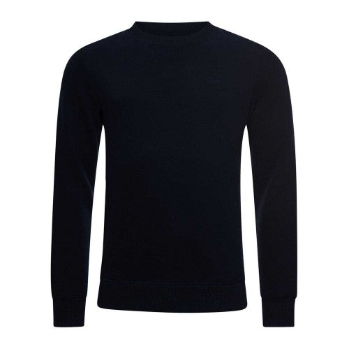 Front - Superdry Mens Embroidered Logo Crew Neck Regular Sweatshirt