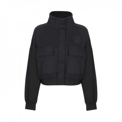 Front - Biba Womens/Ladies Funnel Neck Crop Sweatshirt