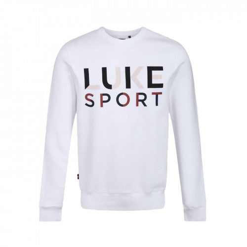 Front - Luke Mens Lettering Sweatshirt