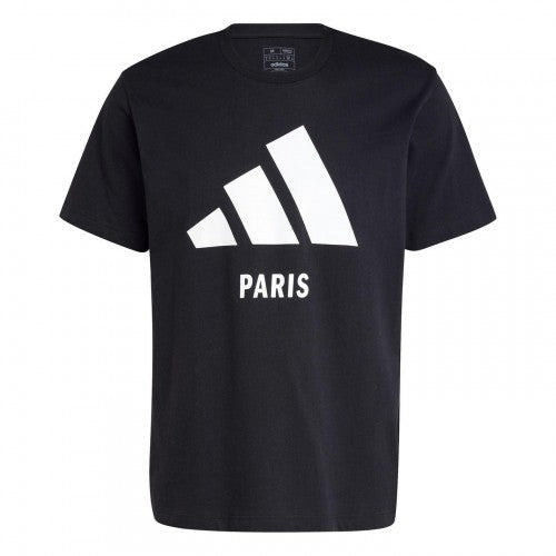 Front - Adidas Unisex Adult Paris T-Shirt