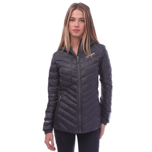 Front - Berghaus Womens/Ladies Tephra Down Reflective Padded Jacket
