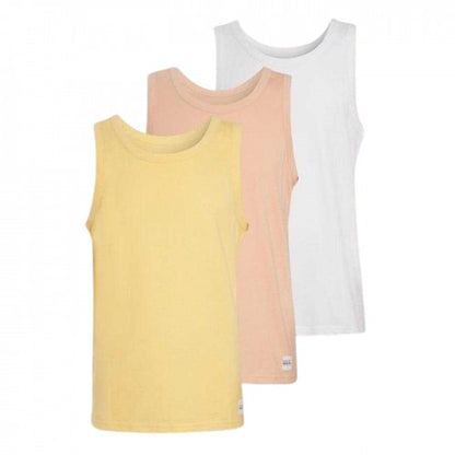 Front - Native Youth Unisex Adult Soft Regular Vest Top (Pack of 3)