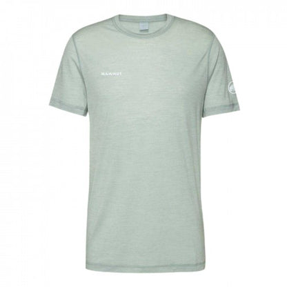 Front - Mammut Mens Logo Wool T-Shirt