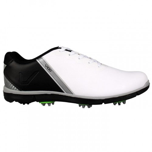 Front - Slazenger Mens V100 Spiked Golf Shoes