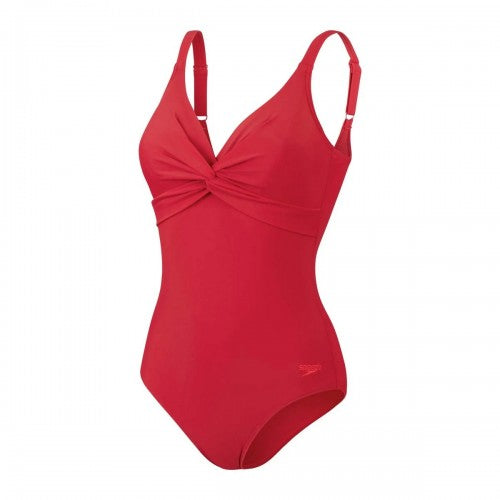Front - Speedo Womens/Ladies Brigitte Shaped One Piece Swimsuit