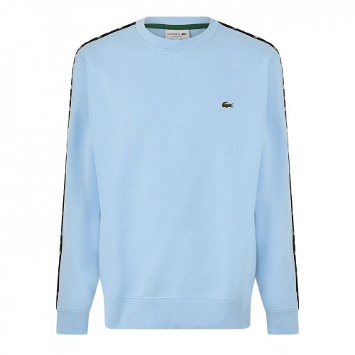Front - Lacoste Mens Embroidered Logo Regular Sweatshirt