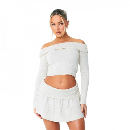 Front - Missy Empire Womens/Ladies Ruched Top
