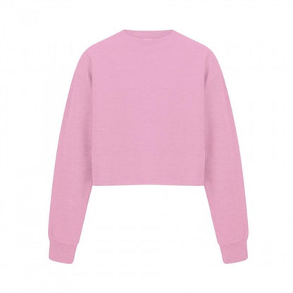 Front - Miso Womens/Ladies Crop Sweatshirt
