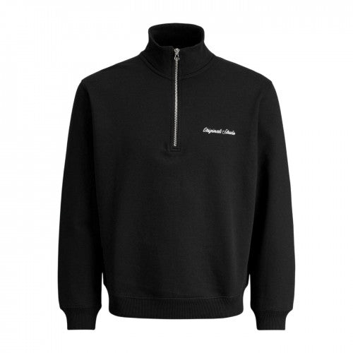 Front - Jack And Jones Mens High Collar Sweatshirt