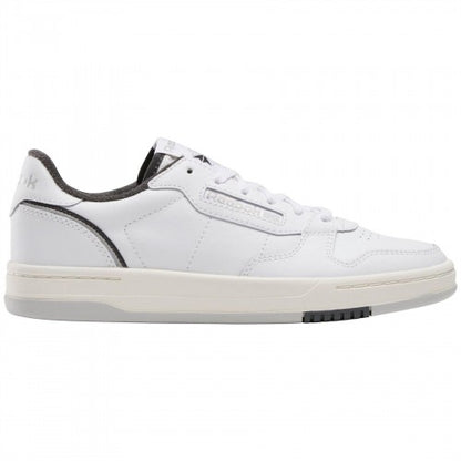 Front - Reebok Womens/Ladies Phase Court Leather Flatform Trainers
