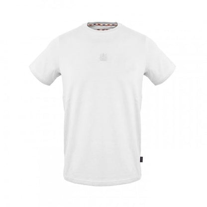 Front - Aquascutum Mens Embroidered Logo T-Shirt