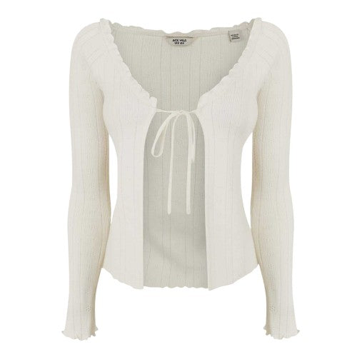Front - Jack Wills Womens/Ladies Viscose Open Front Long-Sleeved Cardigan