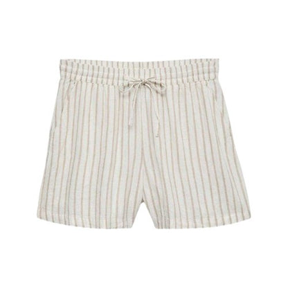 Front - Vero Moda Womens/Ladies Linn Woven Striped Shorts